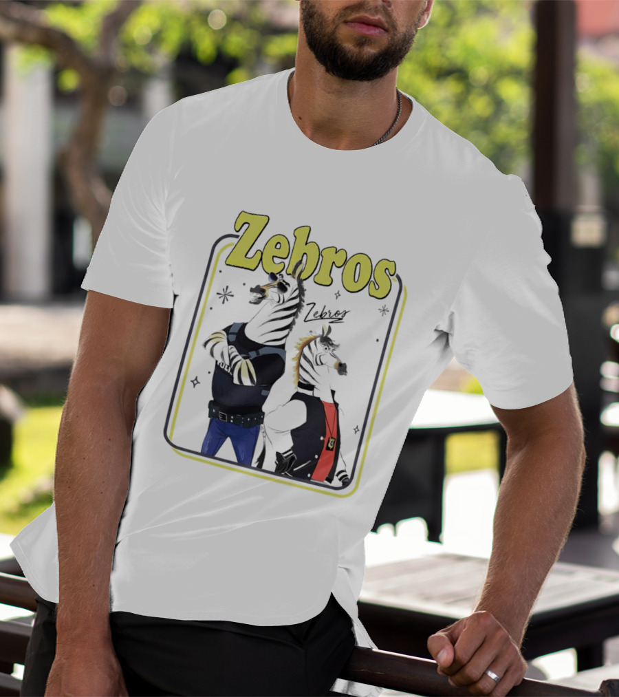 Zebros Zebras Disneyland Family Vacation 2026 T-Shirt