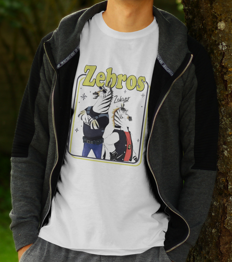 Zebros Zebras Disneyland Family Vacation 2026 T-Shirt