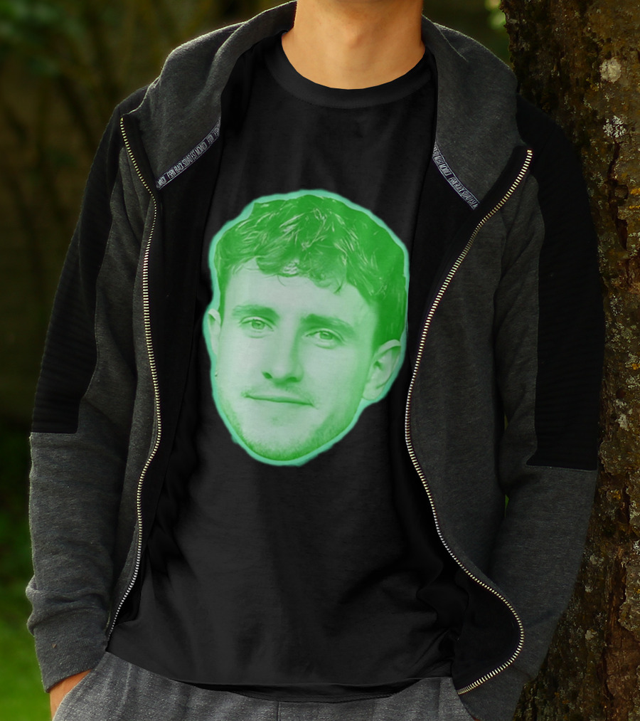 Paul Mescal Green Face St Patrick's Day 2026 T-Shirt