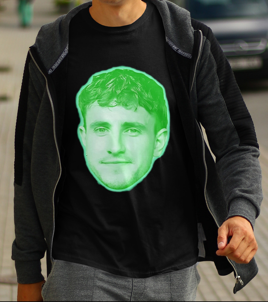 Paul Mescal Green Face St Patrick's Day 2026 T-Shirt