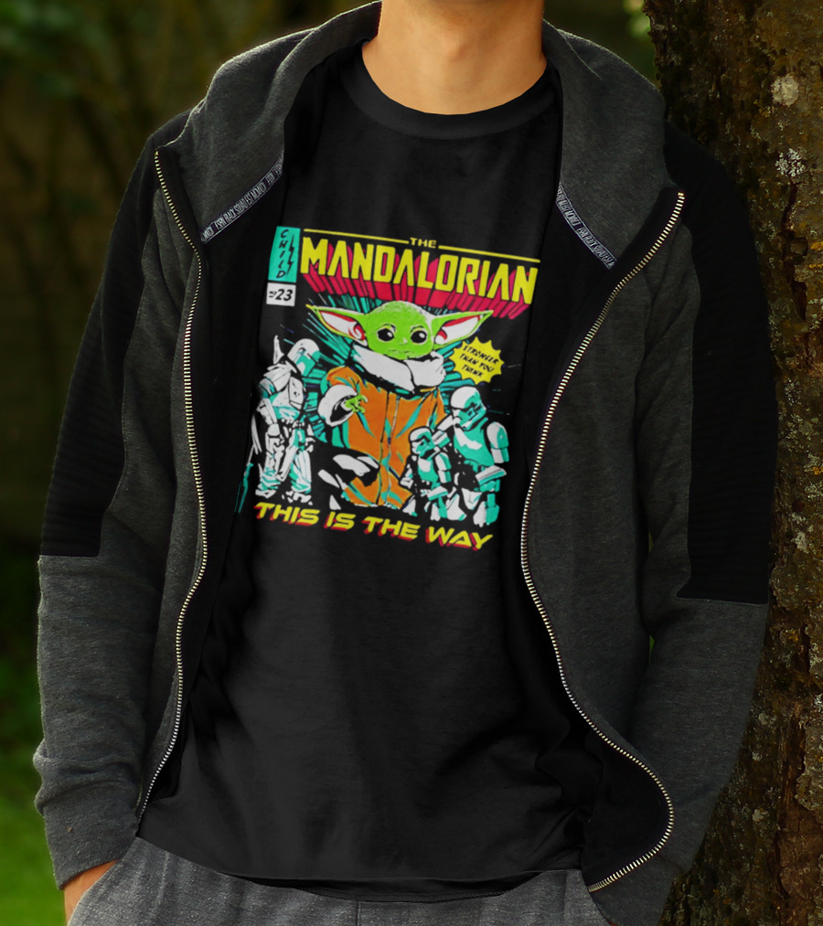 The Mandalorian Baby Yoda This Is The Way Comic Issue 29 T-Shirt