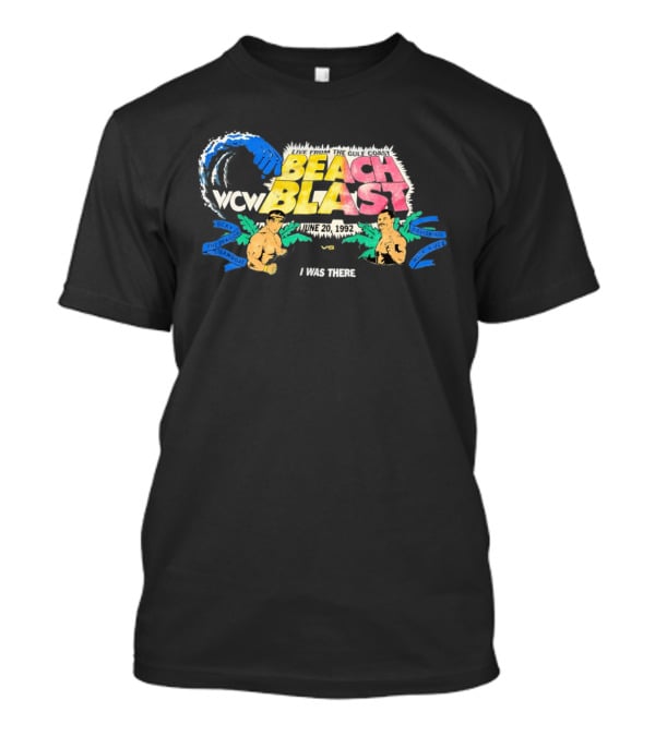 WCW Beach Blast June 20 1992 Ricky The Dragon Steamboat Vs Ravishing Rick Rude Live Event T-Shirt