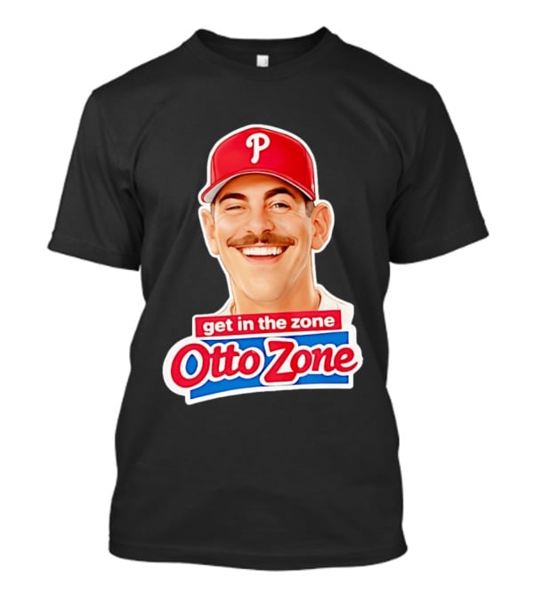 Philadelphia Phillies Mike Schmidt Get In The Zone Otto Zone T-Shirt