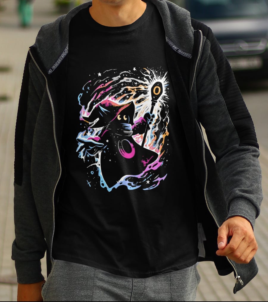 Orko Heroic Little Magician Cosmic Power Wand T-Shirt