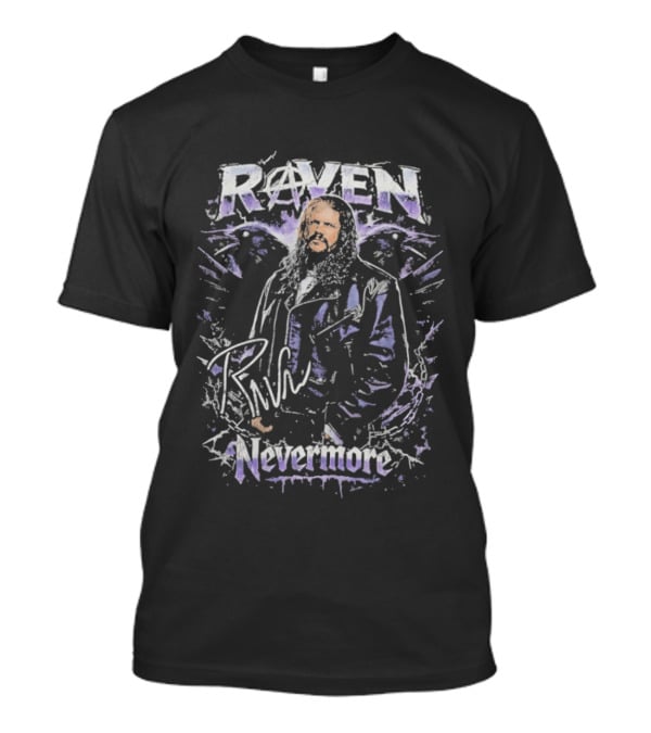 Raven Nevermore Beard Wrestling T-Shirt