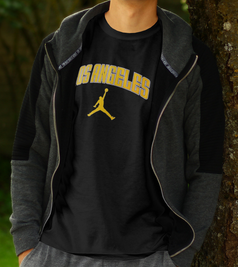 Los Angeles Jumpman Basketball Iconic Style Sportswear T-Shirt