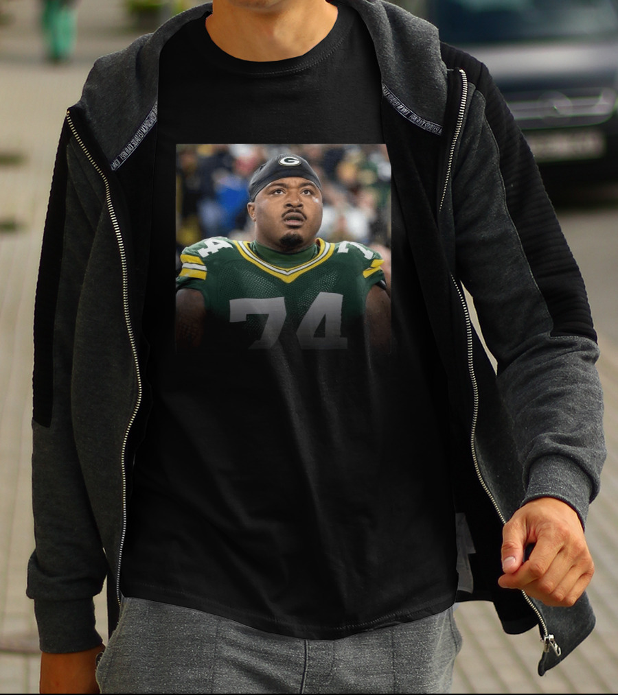 Elgton Jenkins Packers 74 Green Bay NFL Player Gear T-Shirt
