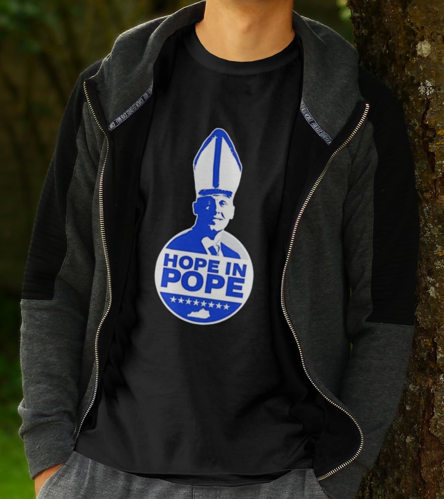 Hope In Pope Kentucky Wildcats Baseball Fan T-Shirt