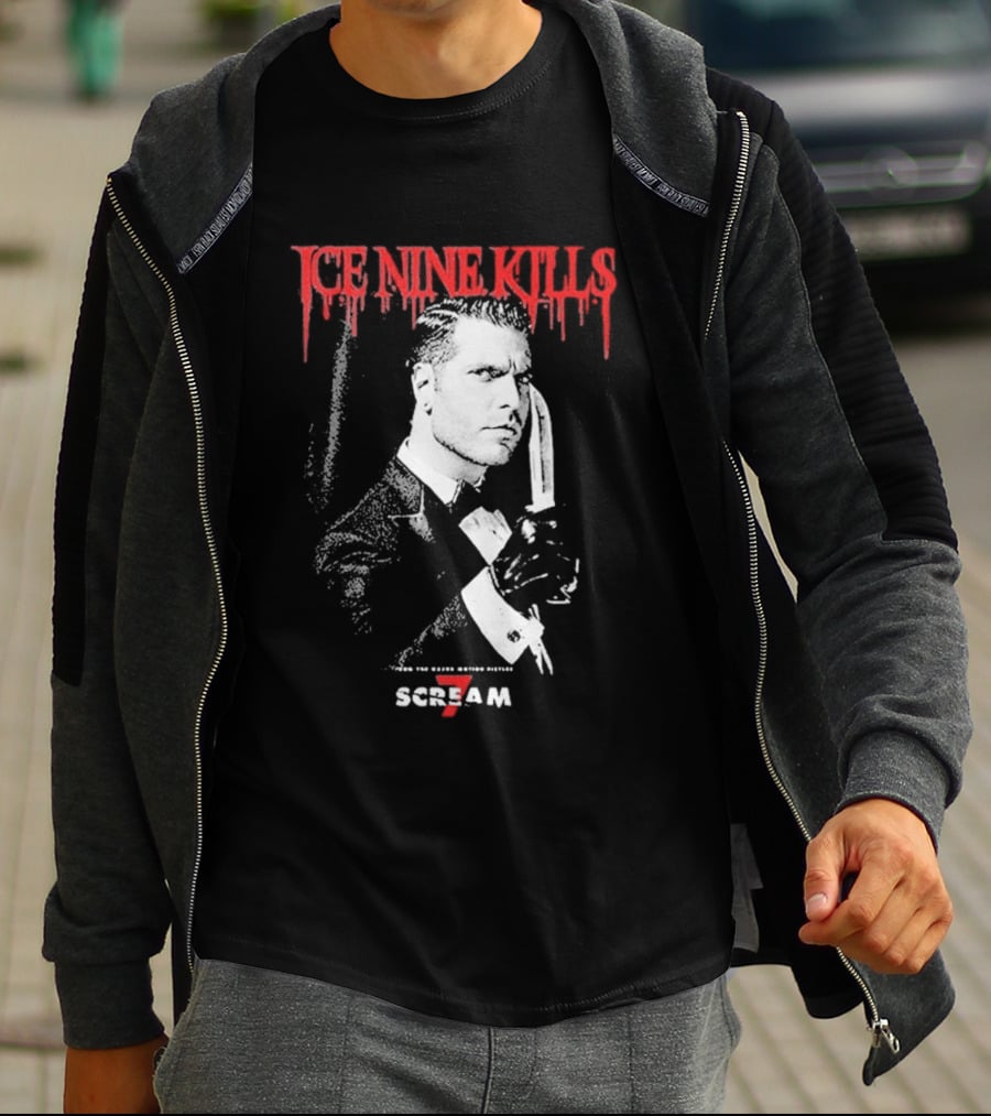 Ice Nine Kills Don't Hang Up Nightmare On The Knife Part 2 Scream T-Shirt