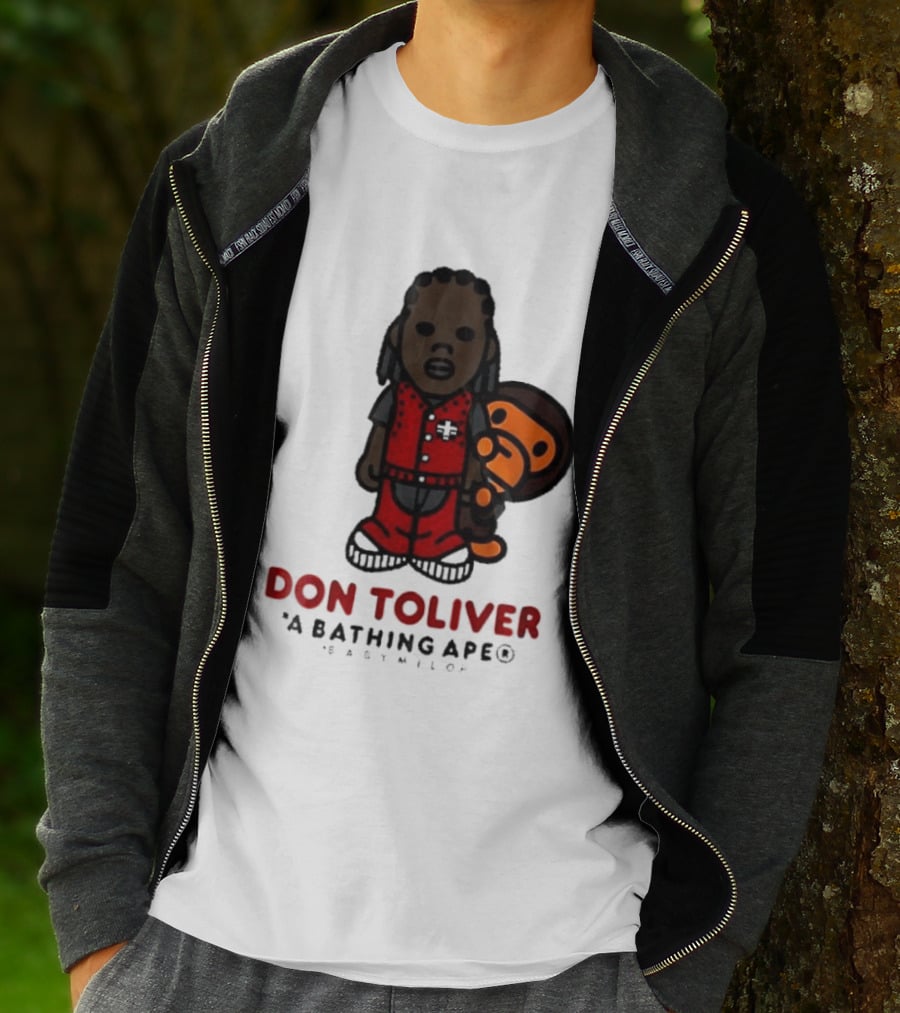 Don Toliver A Bathing Ape Baby Milo Collaboration T-Shirt