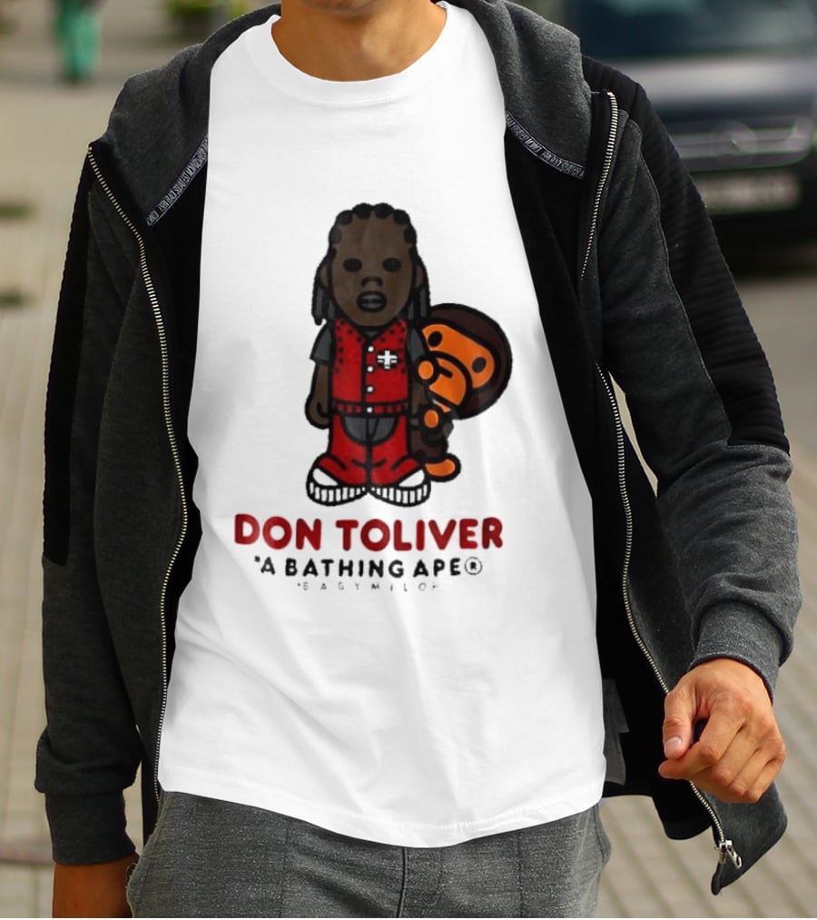 Don Toliver A Bathing Ape Baby Milo Collaboration T-Shirt
