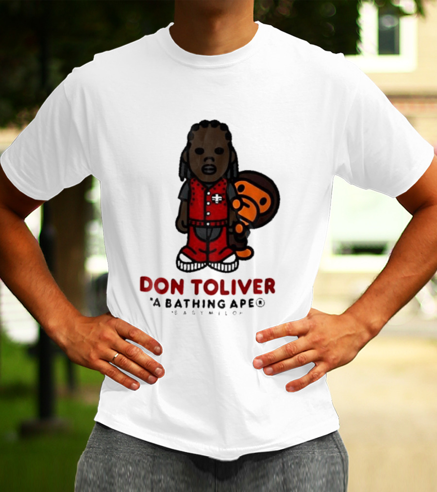 Don Toliver A Bathing Ape Baby Milo Collaboration T-Shirt