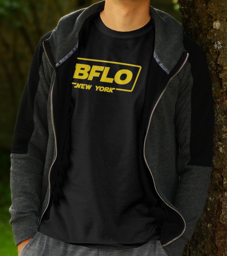 BFLO New York Star Wars Buffalo Bills Mashup T-Shirt