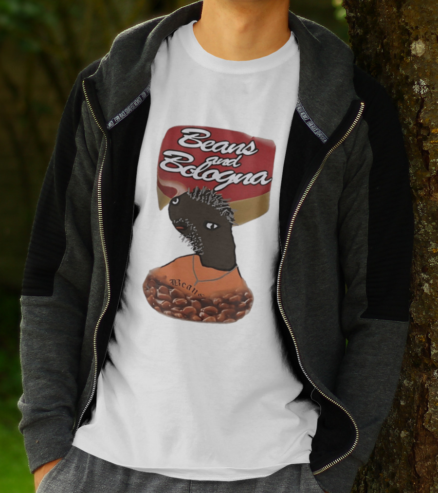 Beans And Bologna Can Head Character With Beans T-Shirt