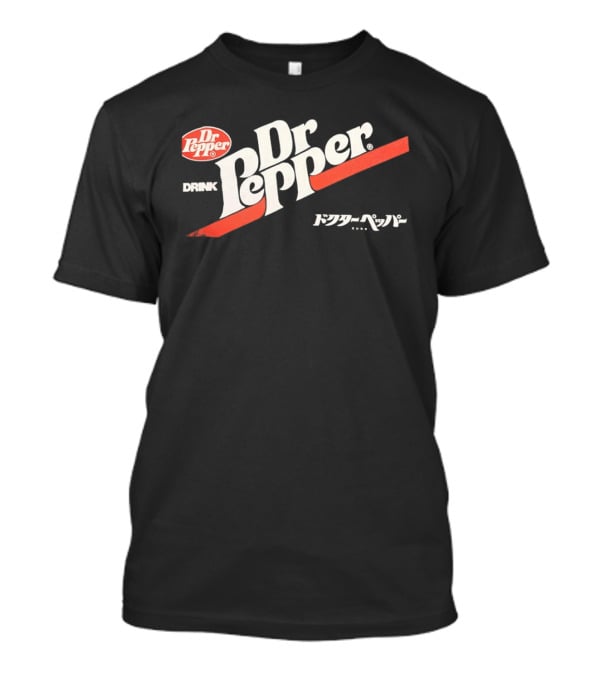 Dr Pepper Drink Japanese Katakana 70s T-Shirt