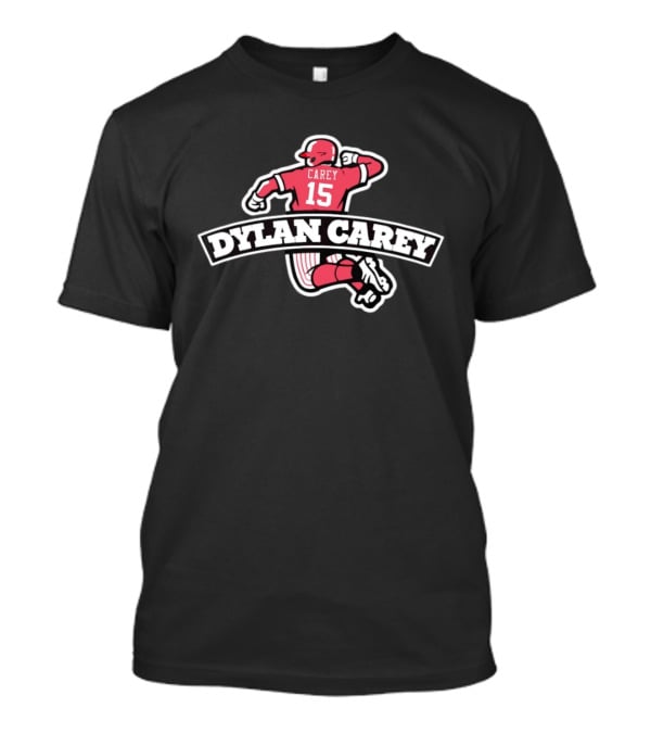 Dylan Carey 15 Baseball University Of Nebraska 2026 T-Shirt