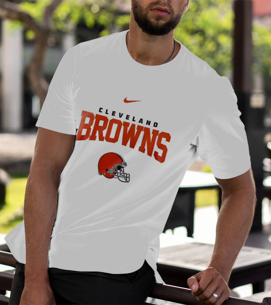Cleveland Browns Spider Hero Chibi Nike Collaboration NFL Football T-Shirt