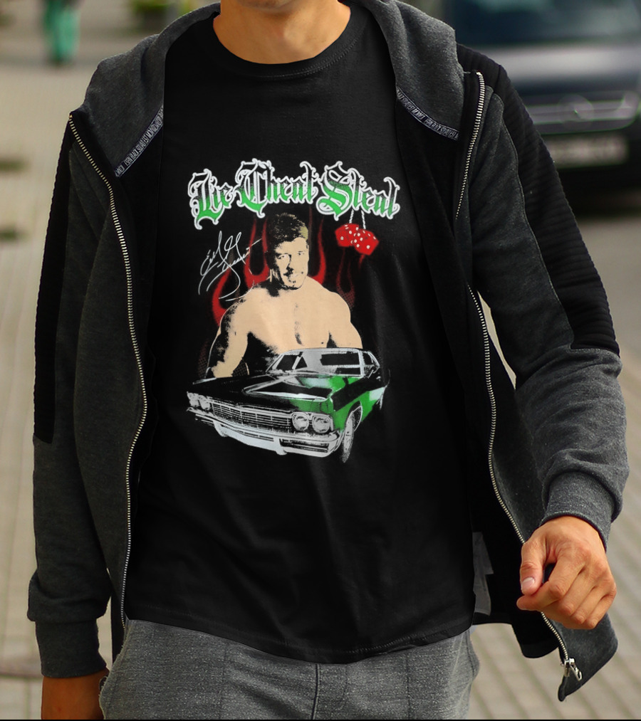 Eddie Guerrero Viva La Raza Lowrider Latino Heat T-Shirt
