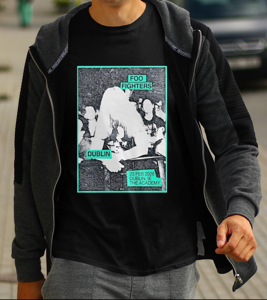 Foo Fighters Dublin IE 23 Feb 2026 The Academy T-Shirt