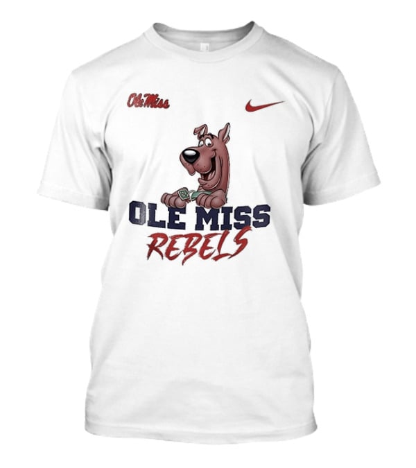 Ole Miss Rebels Scooby Doo Nike Collaboration T-Shirt