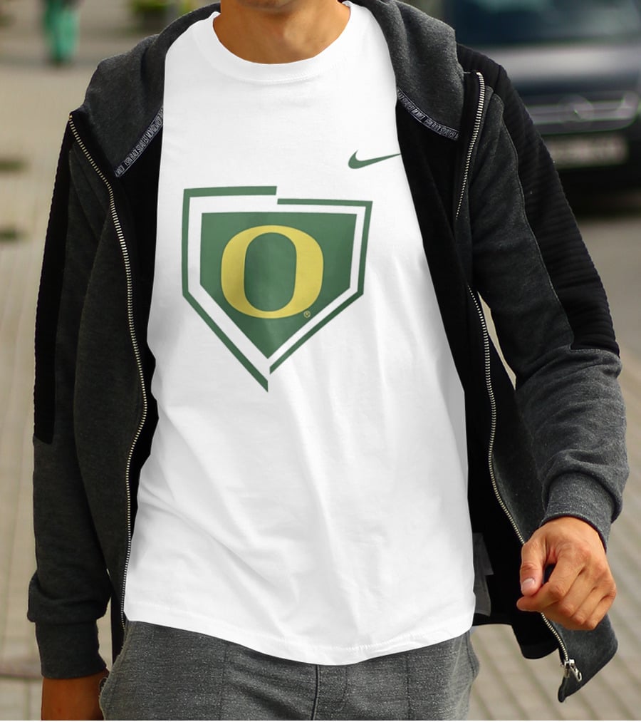 Oregon Primetime Baseball Legend Nike O Mark T-Shirt