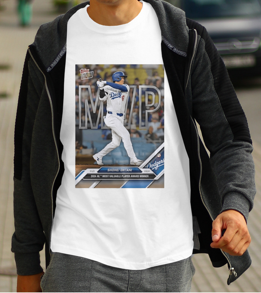 Shohei Ohtani 2024 NL Most Valuable Player Dodgers Baseball MVP T-Shirt