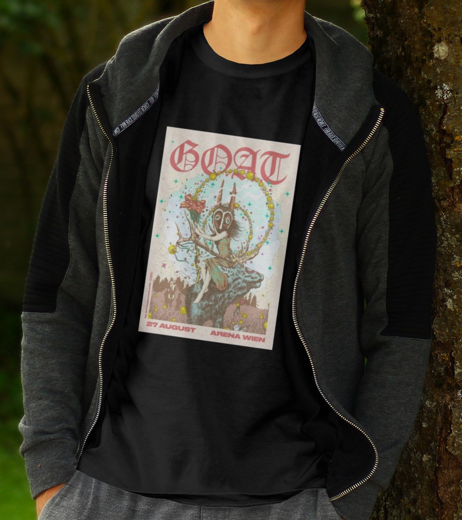 GOAT 27 August Arena Wien 2026 Kelmarsh Hall And Gardens Show T-Shirt