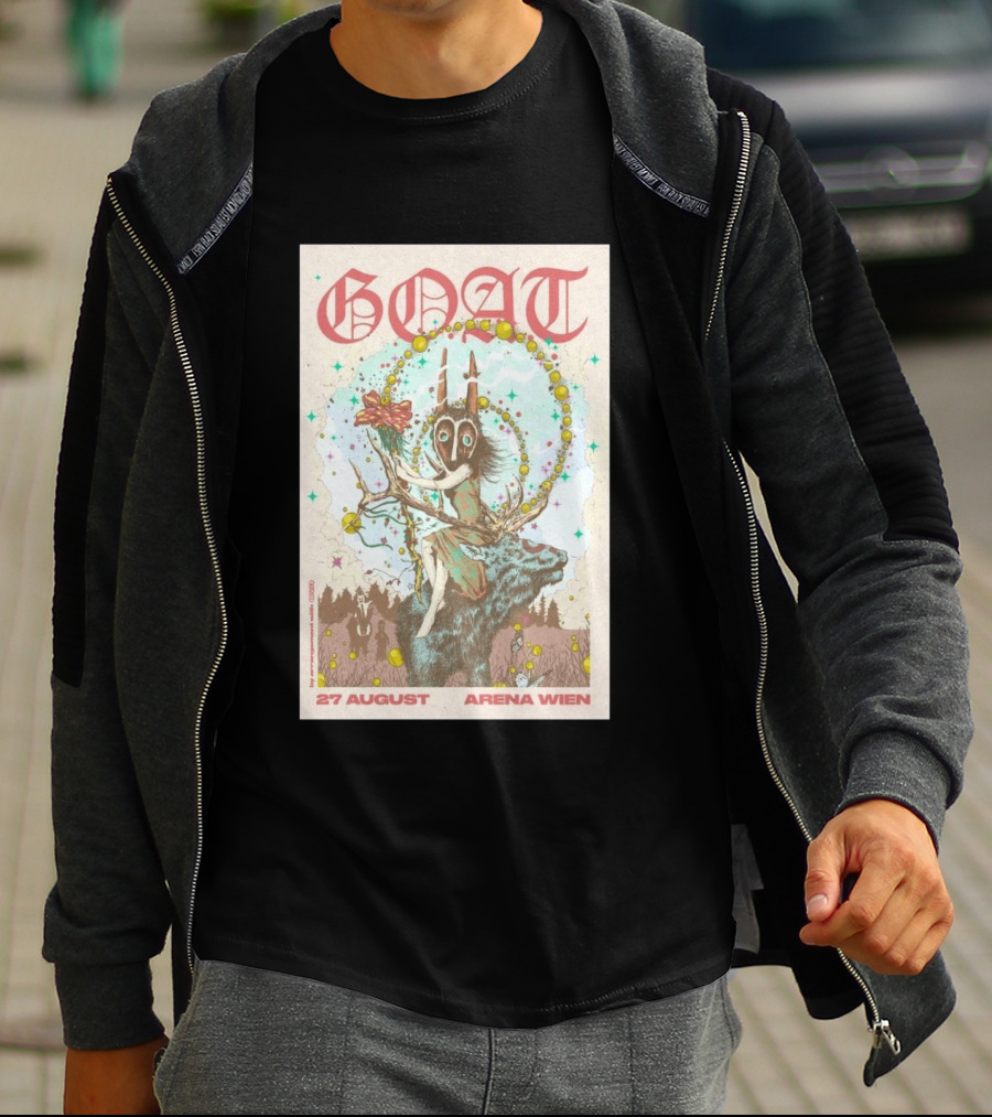 GOAT 27 August Arena Wien 2026 Kelmarsh Hall And Gardens Show T-Shirt
