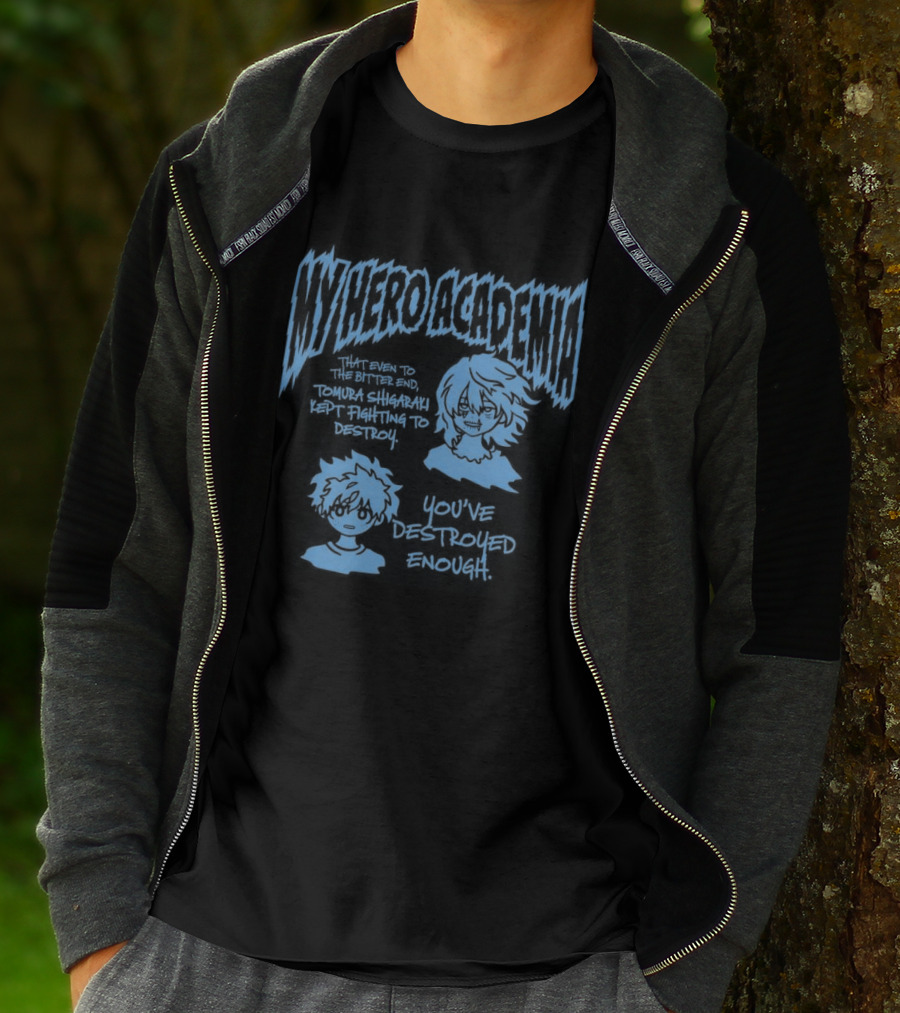 My Hero Academia Izuku Midoriya Tomura Shigaraki Duality Conflict T-Shirt