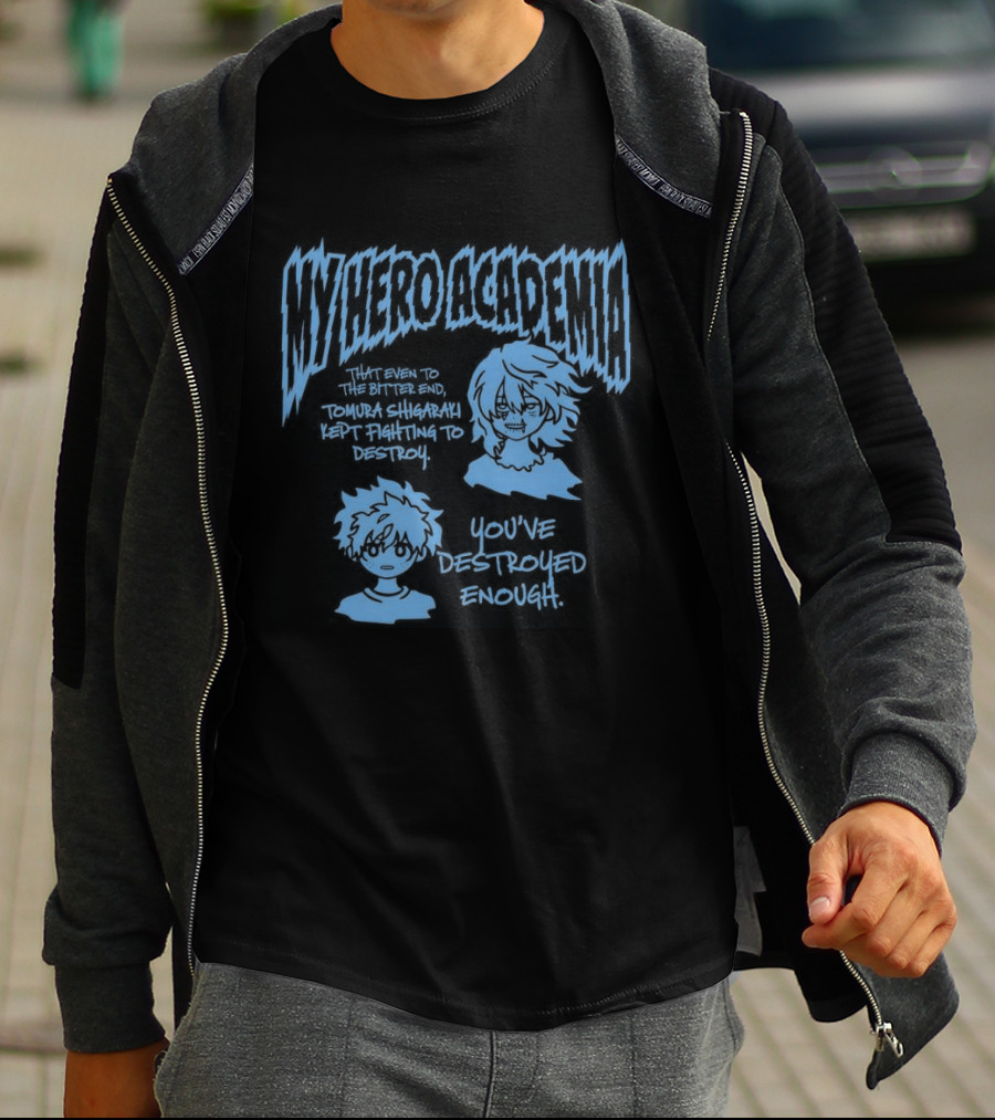 My Hero Academia Izuku Midoriya Tomura Shigaraki Duality Conflict T-Shirt