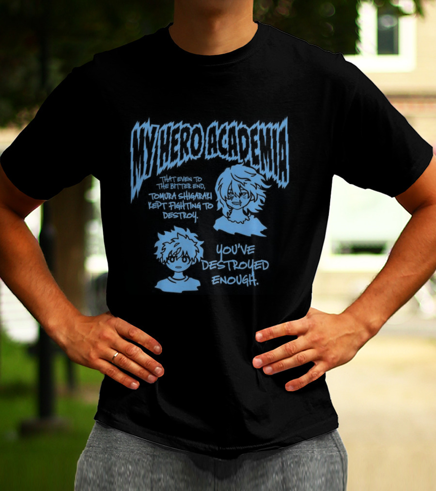 My Hero Academia Izuku Midoriya Tomura Shigaraki Duality Conflict T-Shirt