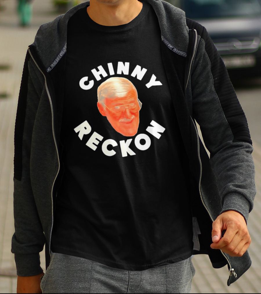 Chinny Reckon Big Face Nostalgic Expression T-Shirt