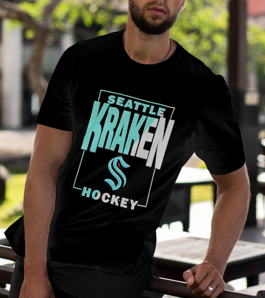 Seattle Kraken S Logo Hockey Team Spirit T-Shirt