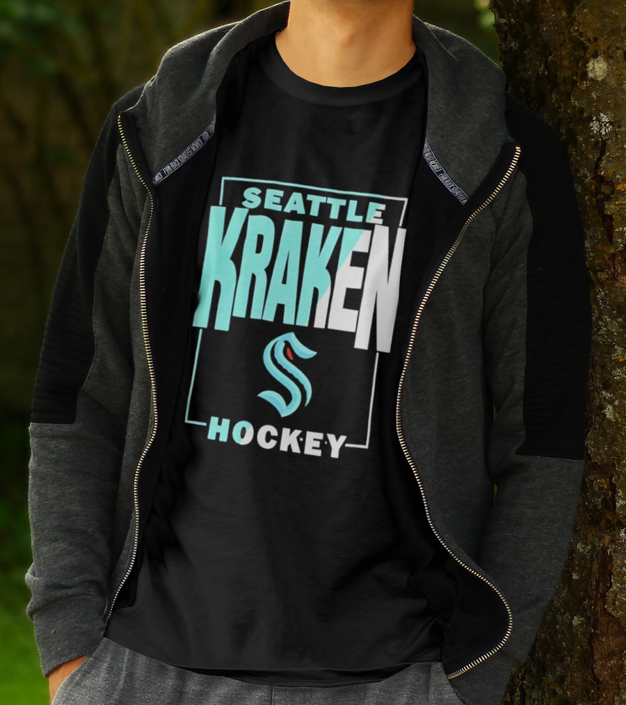 Seattle Kraken S Logo Hockey Team Spirit T-Shirt
