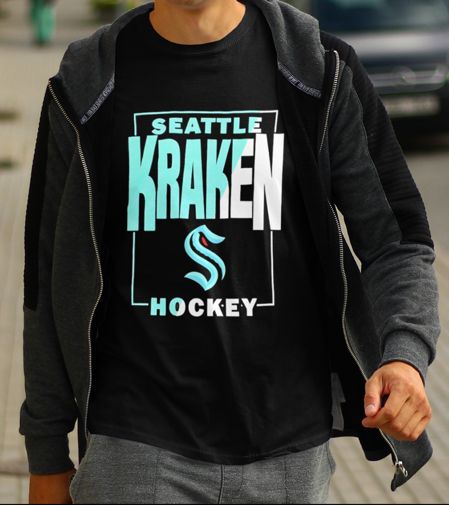 Seattle Kraken S Logo Hockey Team Spirit T-Shirt