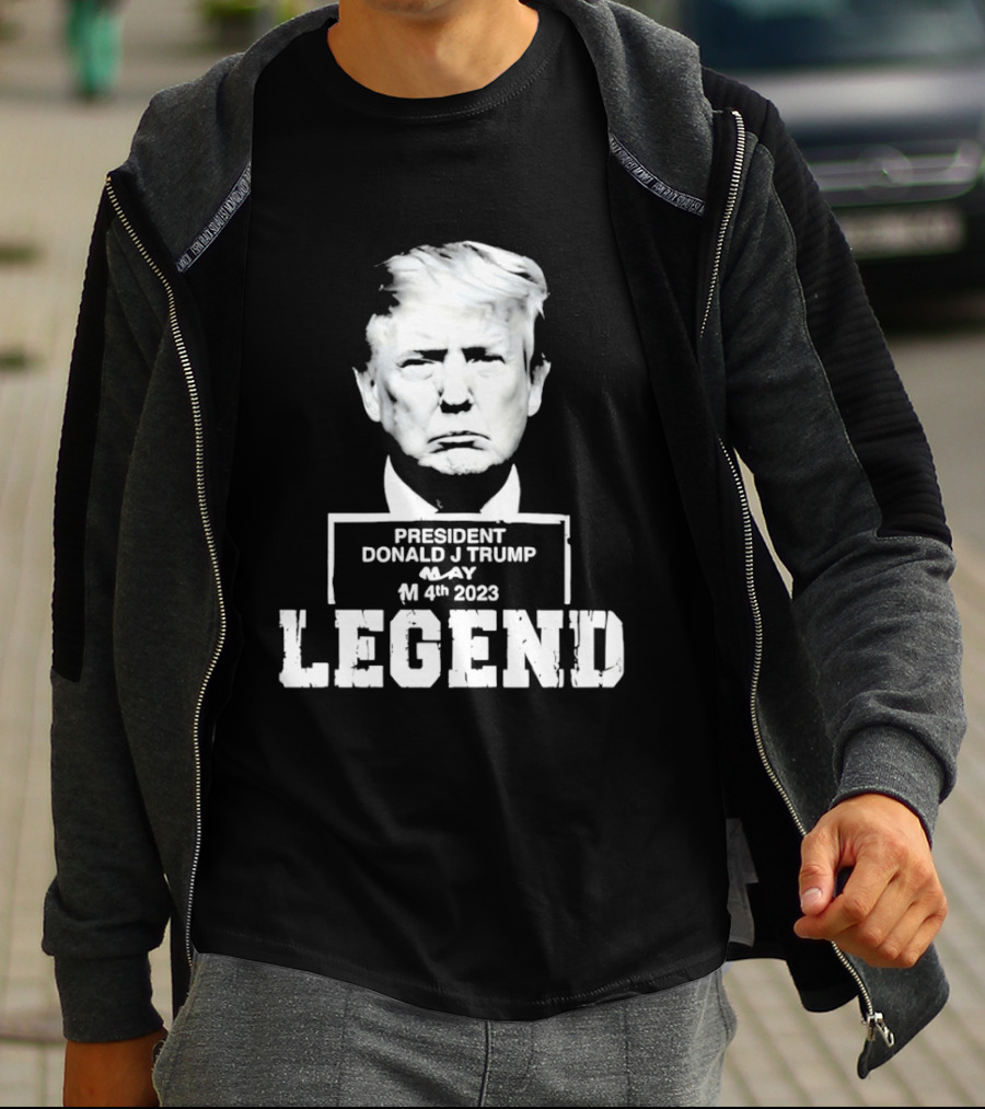 President Donald J Trump Legend May 4th 2023 T-Shirt