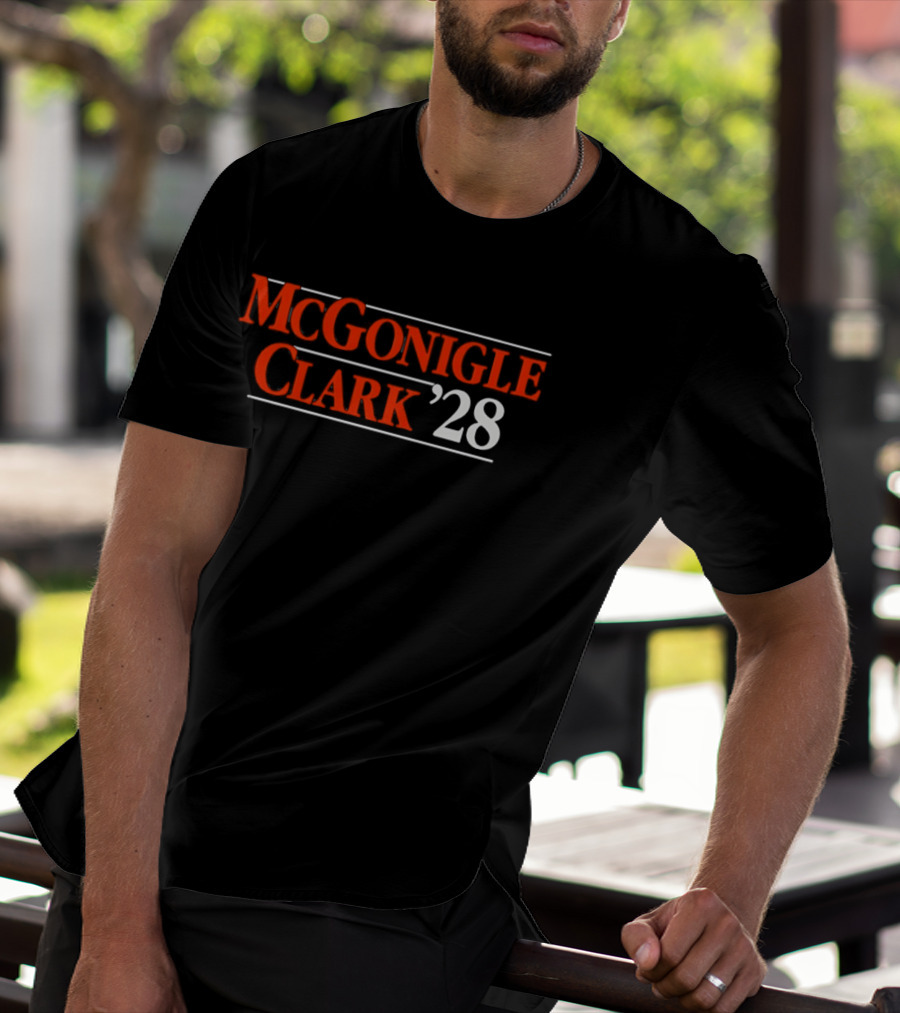 Mcgonigle Clark '28 Detroit Tigers Baseball Team Vintage Style Retro Look T-Shirt