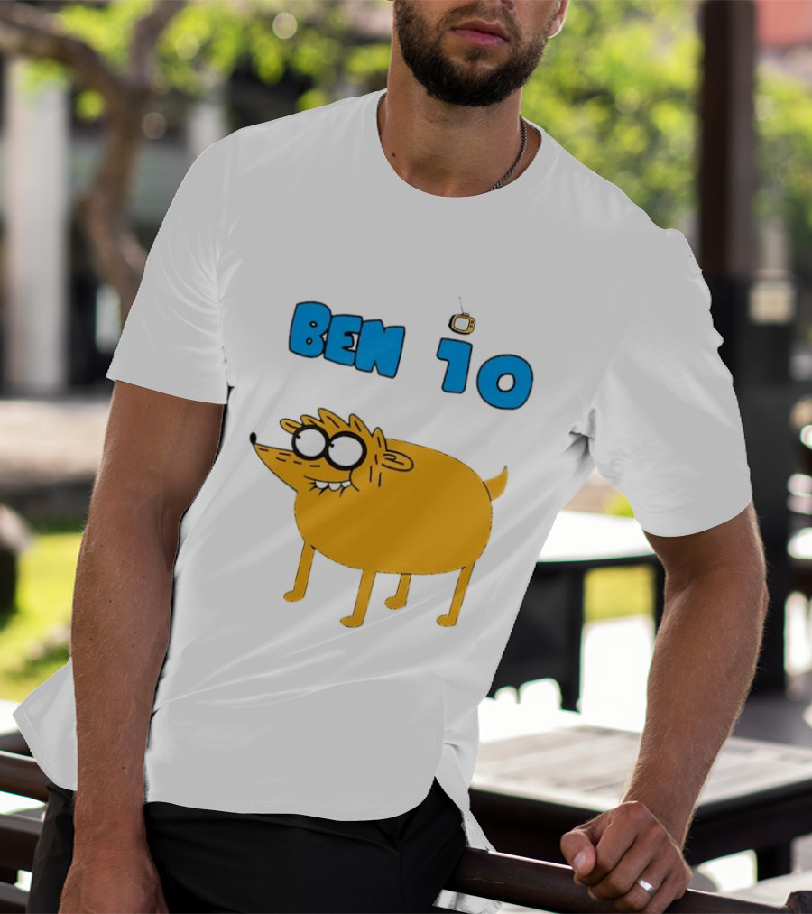 Ben 10 Jake The Dog Crossover Cartoon Network Fan T-Shirt