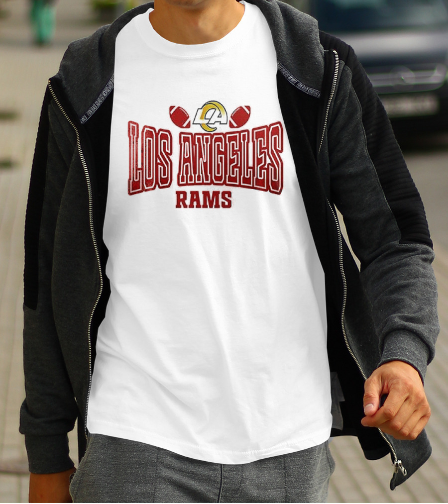Los Angeles Rams Sorry Ladies My Heart Belongs Valentine's Day T-Shirt