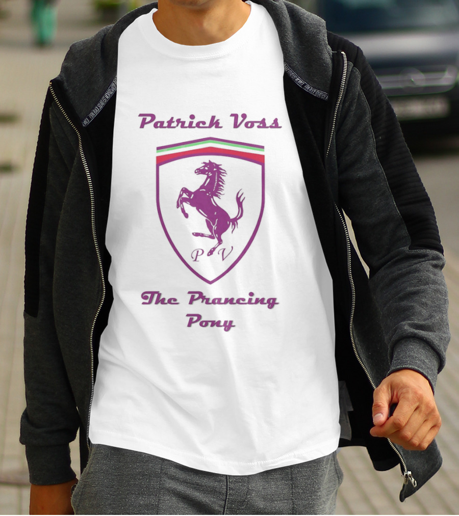 Patrick Voss PV Prancing Pony Horse T-Shirt