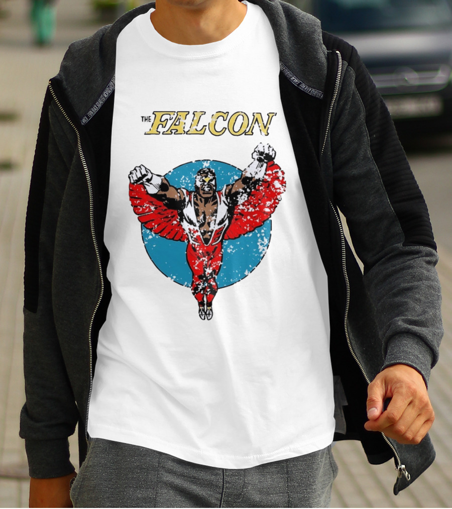 The Falcon Flying Marvel Comics T-Shirt