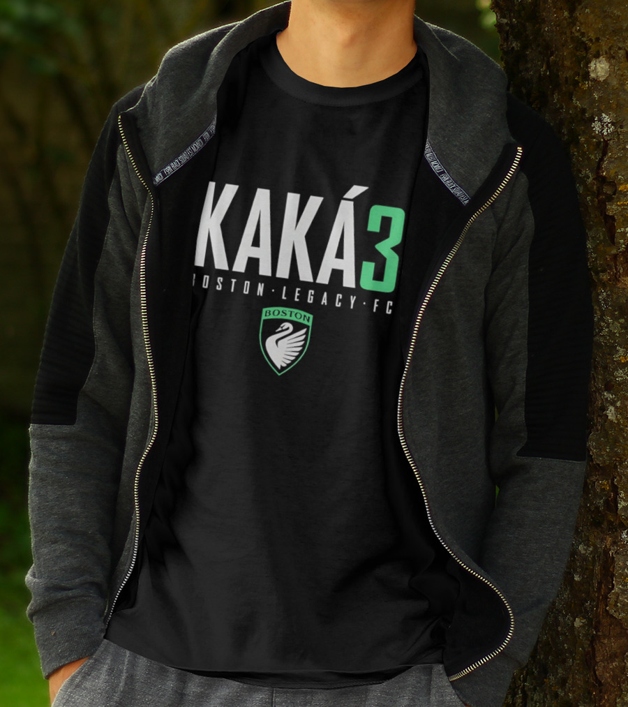 Kaká 3 Boston Legacy FC Soccer Team Swan T-Shirt
