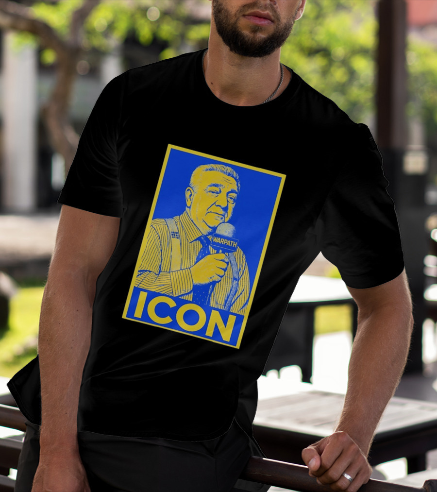 Larry King Warpath Microphone T-Shirt