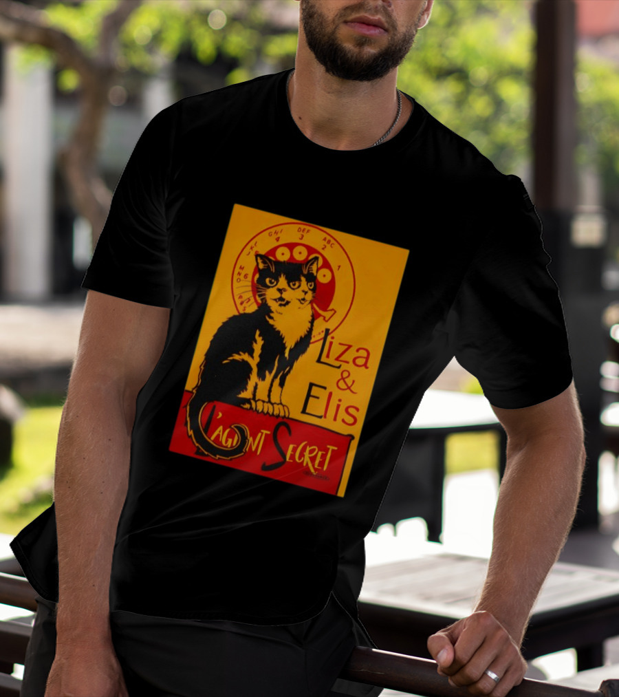 Liza E Elis Gata L'Agent Secret T-Shirt