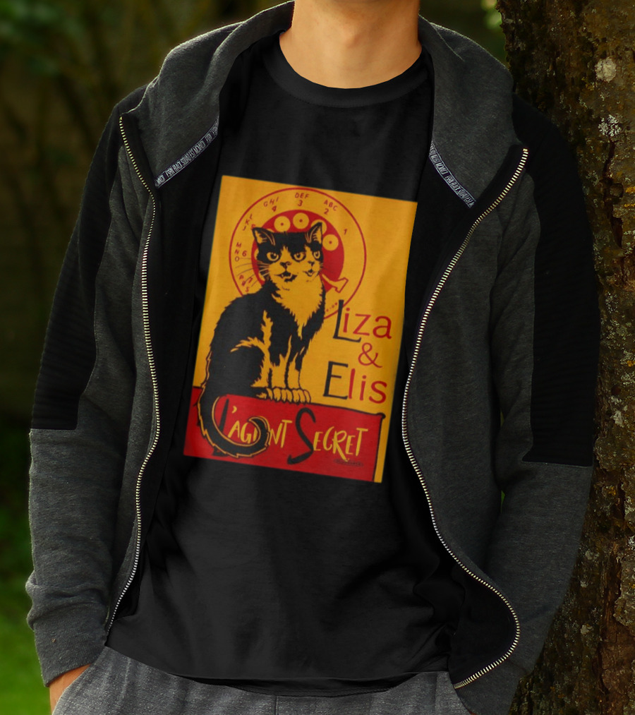Liza E Elis Gata L'Agent Secret T-Shirt