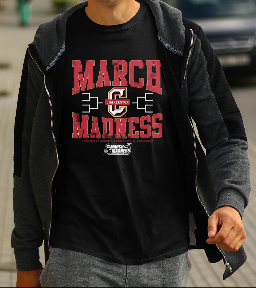 Charleston Cougars March Madness 2026 NCAA Women's Basketball Championship T-Shirt