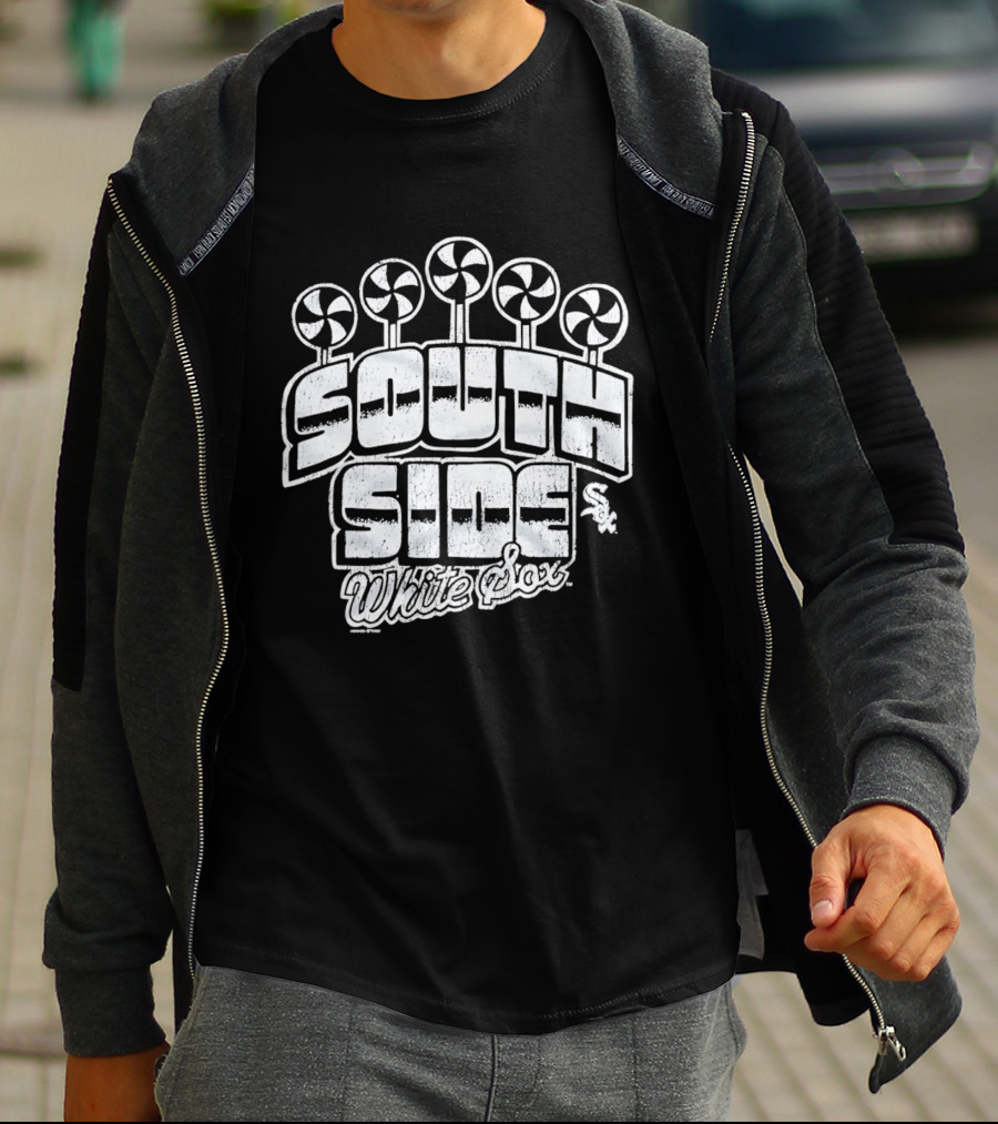 Chicago White Sox South Side Fan Windmills T-Shirt