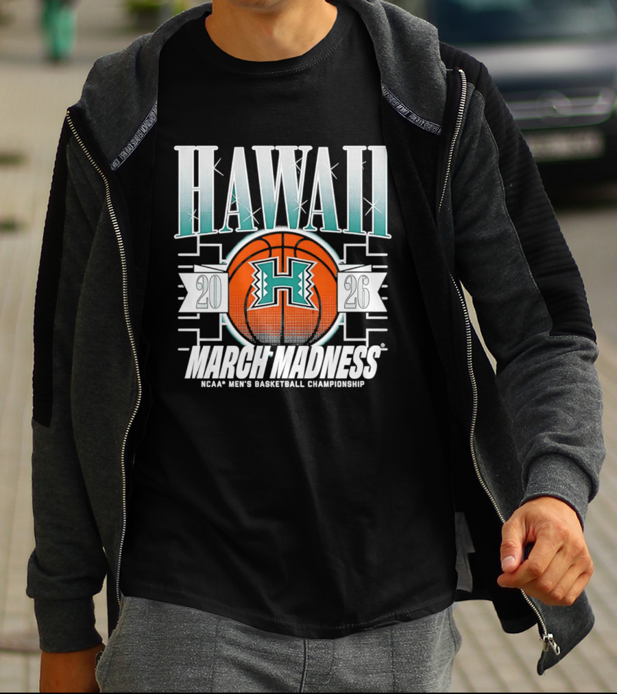 Hawaii 2026 March Madness NCAA Men's Basketball Championship T-Shirt