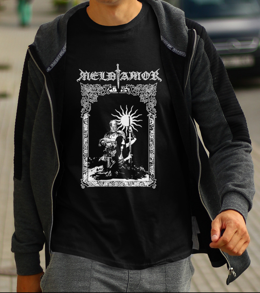 Meldamor Sword Sun Warrior Artistry T-Shirt