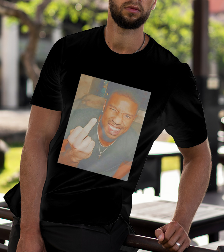 Michael B Jordan Sinners Oscar Middle Finger T-Shirt